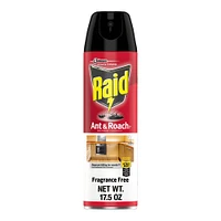 Raid Ant and Roach Killer Fragrance Free - 17.5oz