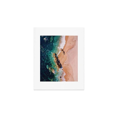 Deny Designs 8x10 Pita Studios Miramar Beach Art Print: Cardstock, Modern Decor, Digital Art