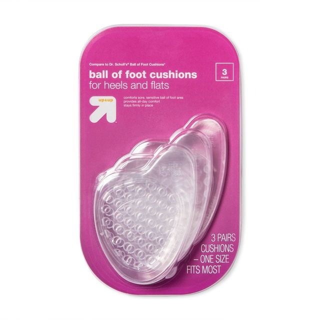 Ball of Foot Gel Cushion - 3pk - up&up