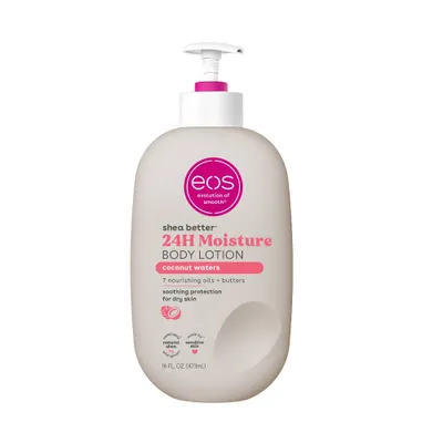 eos Shea Better Moisture Body Lotion - Coconut Waters - 16 fl oz