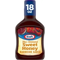 Kraft Sweet Honey BBQ Sauce - 18oz