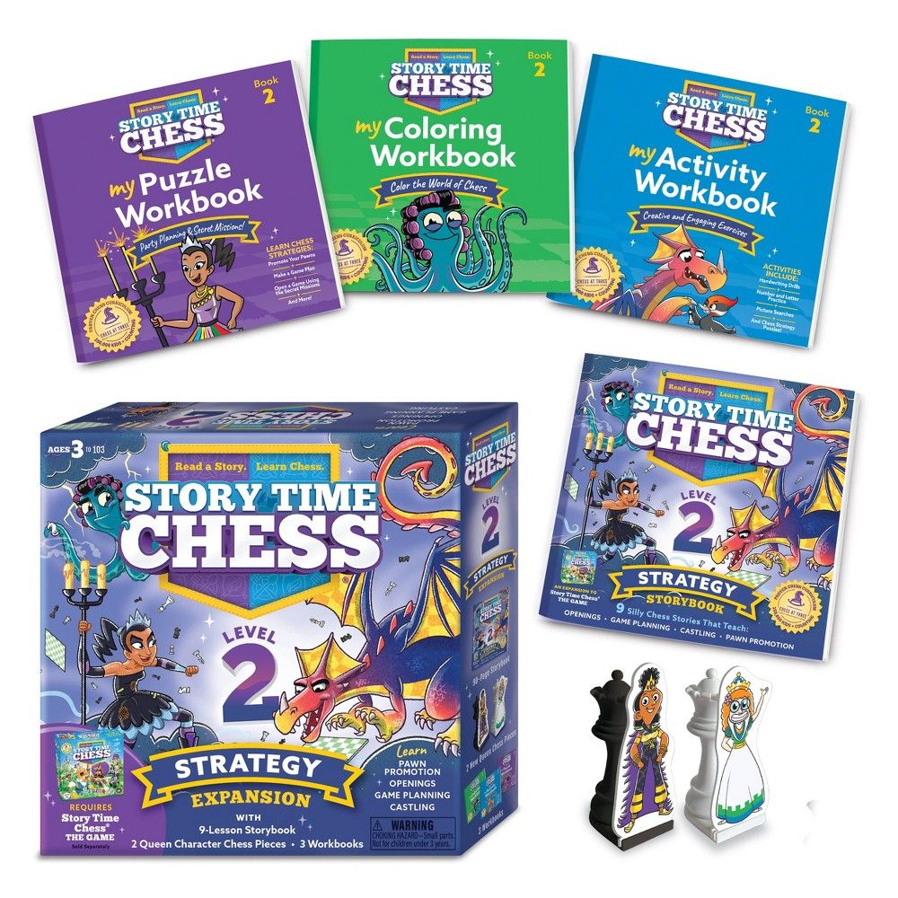 Story Time Chess Level 2 Strategy Game Expansion | The Market Place