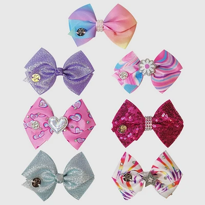 Girls JoJo Siwa 7pk Mini Hair Bows