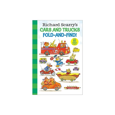 Richard Scarrys Cars and Trucks Fold-And-Find! - (Hardcover)