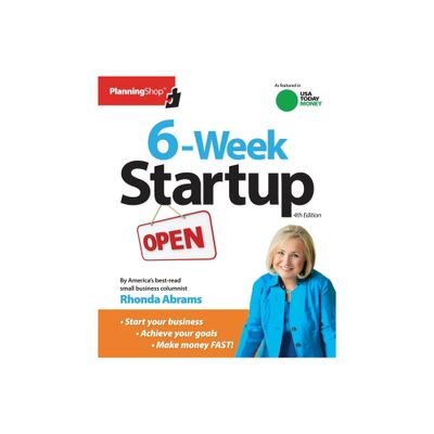 Six-Week Startup - 4th Edition by Rhonda Abrams (Paperback)