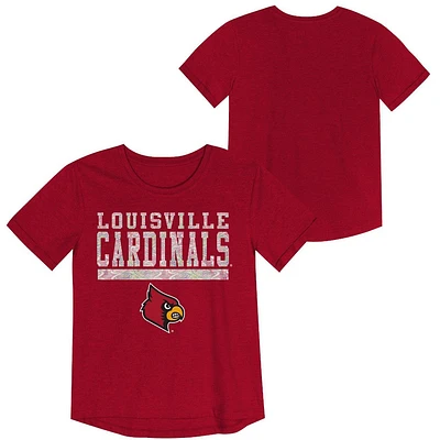 NCAA Louisville Cardinals Girls Foil T-Shirt