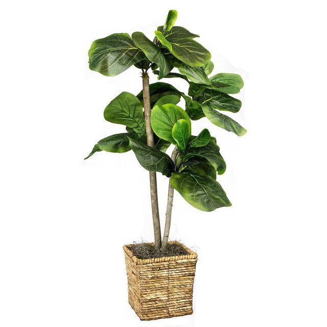 Artificial Tree 38 - LCG Florals: Faux Fiddle-Leaf Fig, No Maintenance, Indoor Decor