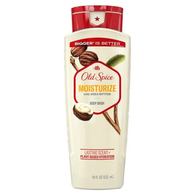 Old Spice Mens Body Wash - Moisturize with Shea Butter