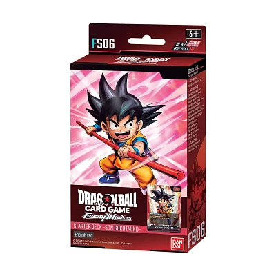 Bandai Dragon Ball Super Card Game: Fusion World Starter Deck - Son Goku (Mini) FS06