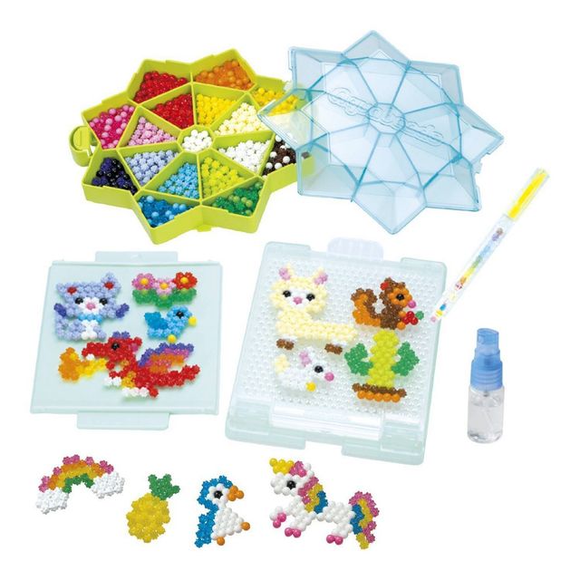 Star Bead Studio Set - Aquabeads: DIY Craft Kit for Kids, Water Beads, Plastic, Ages 4+, Includes Instructions