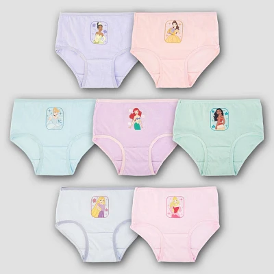 Toddler Girls Disney Princess 7pk Bikini Underwear