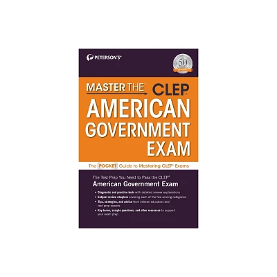 Master The(tm) Clep(c) American Government Exam - (Paperback)