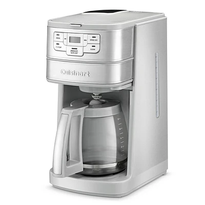 Cuisinart 12c Automatic Grind & Brew Drip Coffeemaker DGB-400SS: Stainless Steel, Coffee Maker with Grinder, 12 Cup Capacity