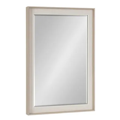 Kobert Rectangle Wall Mirror Natural - & Decor: Style