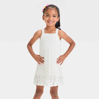 Toddler Girls Crochet Dress