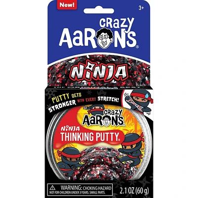 Crazy Aarons 3.5 Ninja Thinking Putty Tin