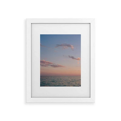 Deny Designs 8x10 Bethany Young Photography Ocean Moon on Film: Modern Wall Art, MDF Frame