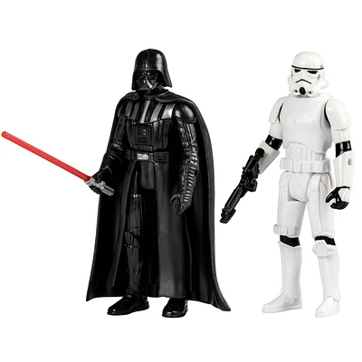 Star Wars Darth Vader and Stormtrooper Action Figure Set - 2pk