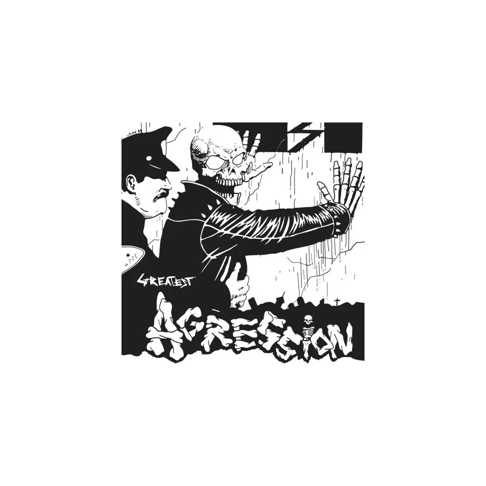 Agression - Greatest - Black/white Splatter (Vinyl)