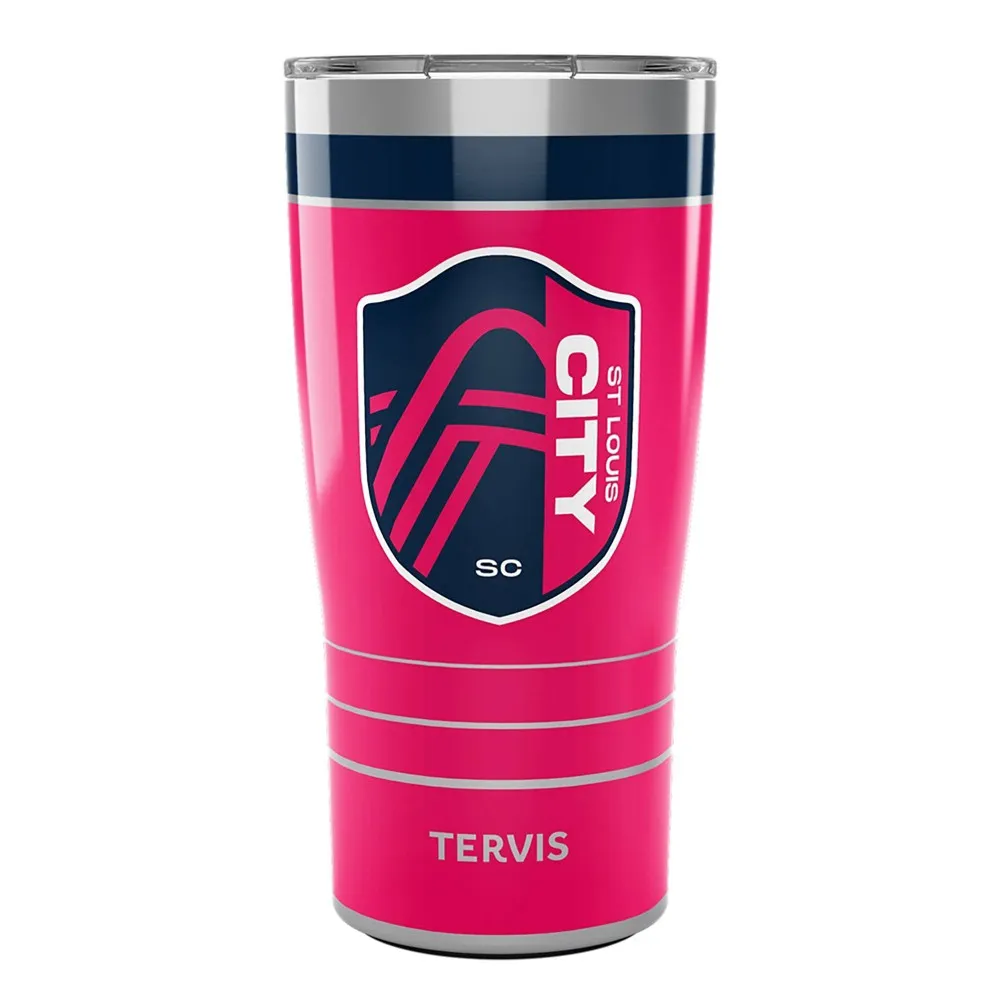 MLS St. Louis City SC 20oz MVP Stripe Stainless Steel Tumbler