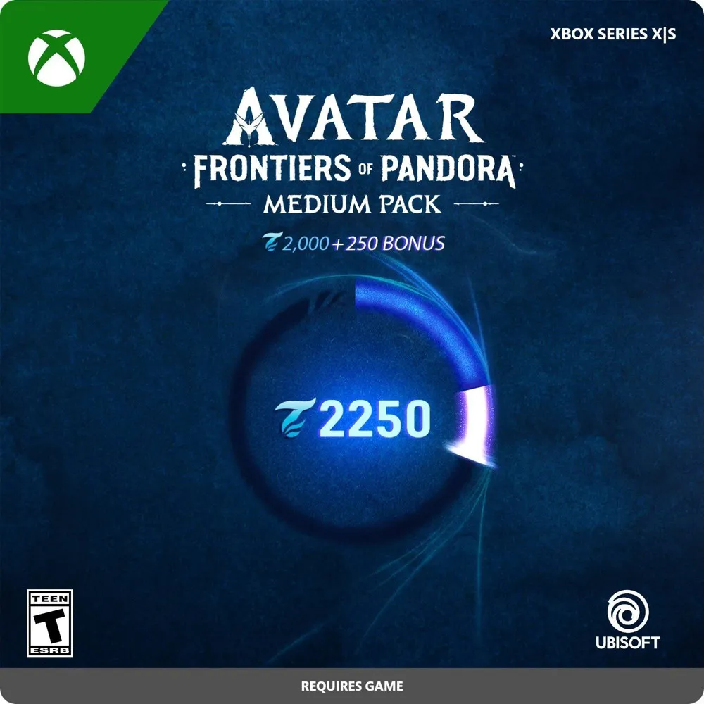 Microsoft Avatar: Frontiers of Pandora 2,250 VC Pack - Xbox Series X|S/Xbox  One (Digital) | The Market Place