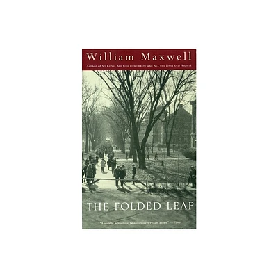 The Folded Leaf - (Vintage International) by William Maxwell (Paperback)