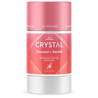 Crystal Magnesium Enriched Deodorant - Coconut + Vanilla - 2.5oz