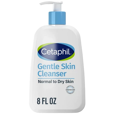 Cetaphil Gentle Skin Facial Cleanser Face Wash with Niacinamide for Oily Skin