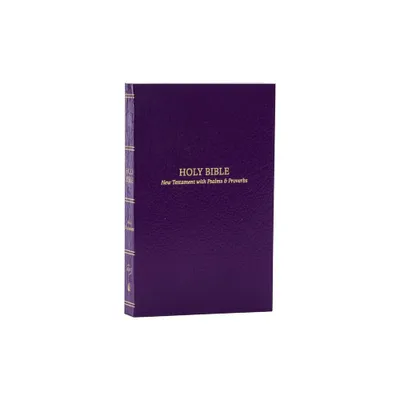 KJV Holy Bible: Pocket New Testament with Psalms and Proverbs, Purple Softcover, Red Letter, Comfort Print: King James Version - by Thomas Nelson