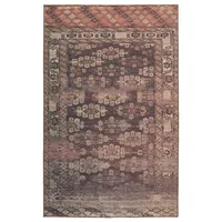 57x76 Kate Lester & Minerva Geometric Area Rug Brown/Terracotta - Jaipur Living