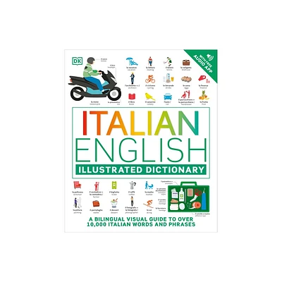 Italian - English Illustrated Dictionary - by DK (Hardcover)