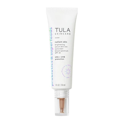 TULA SKINCARE Radiant Skin Brightening Serum Skin Tint - SPF 30 - - 1 fl oz