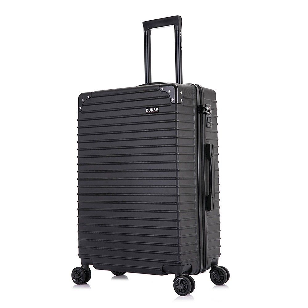 DUKAP Tour Lightweight Hardside Large Checked Spinner Suitcase