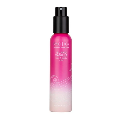 Pacifica Island Vanilla Hair and Body Mist - 5 fl oz