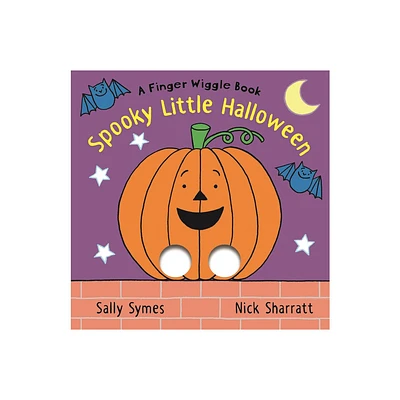 Spooky Little Halloween: A Finger Wiggle Book - (Finger Wiggle Books) by Sally Symes (Board Book)