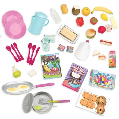 Our Generation RV Seeing You Camper Food Accessory Set for 18 Dolls