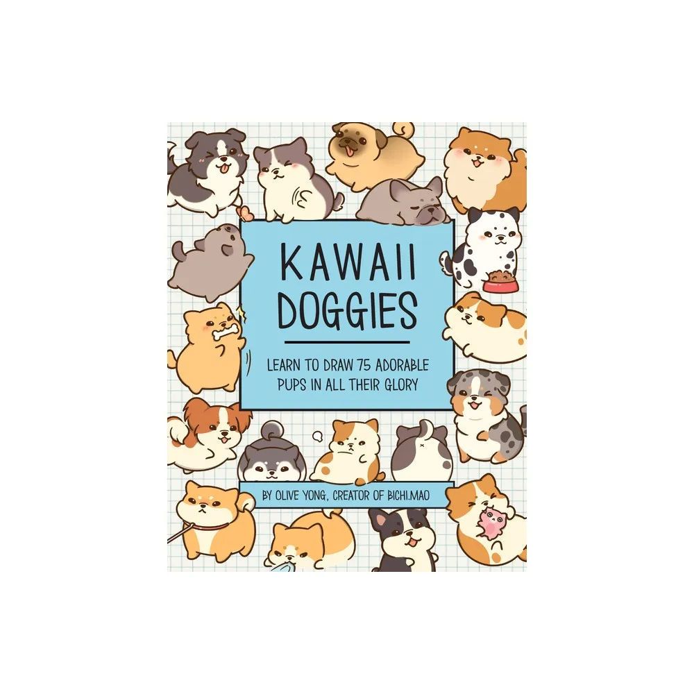 TARGET Kawaii Doggies - (Kawaii Doodle) by Olive Yong (Paperback)