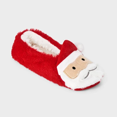 Kids Santa Holiday Slipper Socks