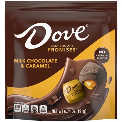 Dove Promises Milk Chocolate & Caramel Candy - 6.74oz