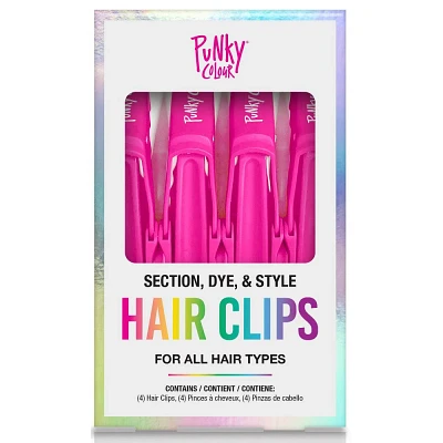 Punky Colour Section Dye and Style Clips - 4pc