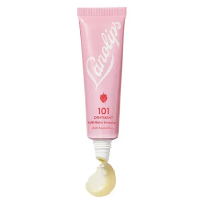 Lanolips Ultra Healing 101 Ointment Multi-Use Lip Balm - Strawberry - 0.35oz