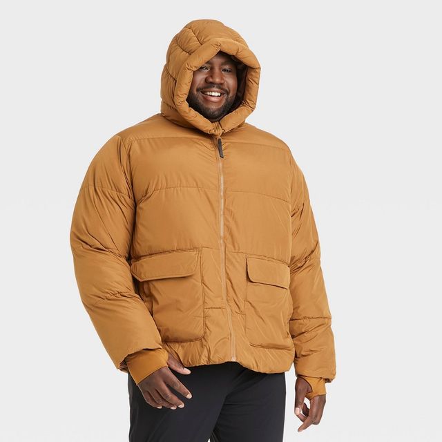 All In Motion Mens Short Puffer Jacket 