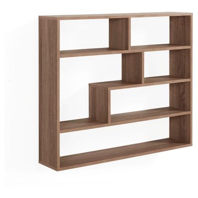 Danya B. 37 x 31.5 Rectangular Shelf Unit : Laminated MDF Storage, 8 Compartments, Includes Mounting Hardware