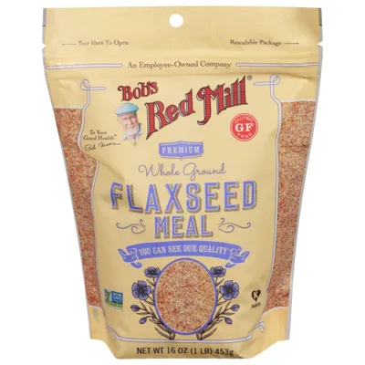 Bobs Red Mill Gluten Free Whole Ground Flaxseed Meal - 16oz