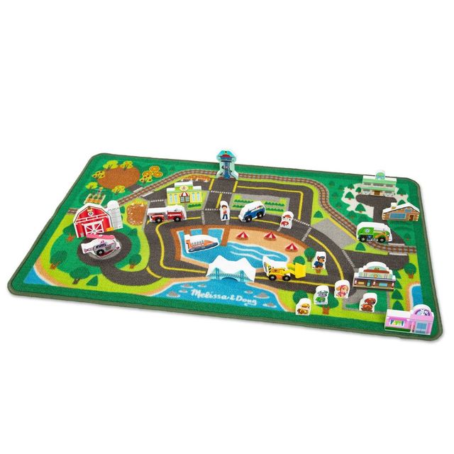 Melissa & Doug PAW Patrol Activity Rug - Adventure Bay - 22pc