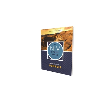 NIV Study Bible Essential Guide to Genesis, Paperback, Red Letter, Comfort Print - (NIV Study Bible, Fully Revised Edition) by Zondervan