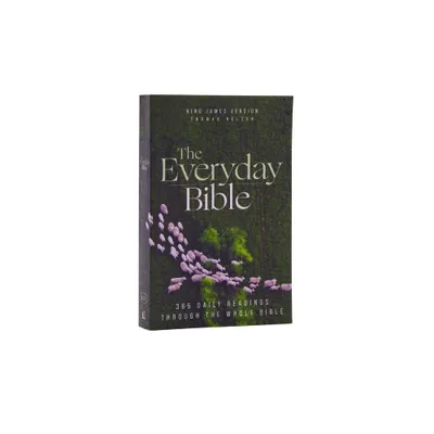 Kjv, the Everyday Bible, Paperback, Red Letter, Comfort Print - by Thomas Nelson