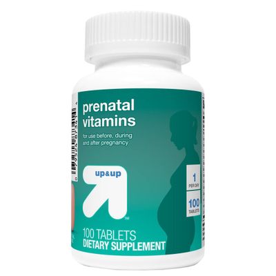 Prenatal Vitamin Dietary Supplement Tablets - 100ct - up & up
