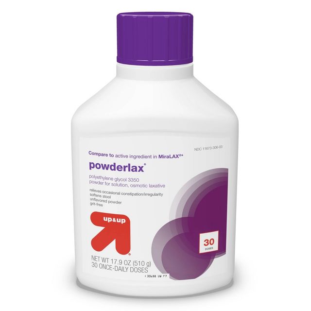 Powderlax Powder Laxative - 17.9oz (30 Doses) - up & up