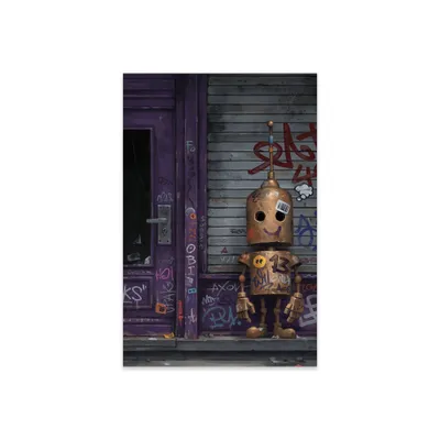 16 x 24 Empathy Print on Acrylic Glass by Matt Dixon - iCanvas: Modern Gothic Wall Art, Vertical Panel, No Battery Required